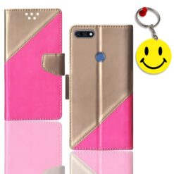 Honor 7C flip case | LND-AL30 flip case | Free Smiley Keychain | ND_09
