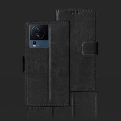 IQOO Neo 7 Pro 5G foloding cover | i2217 foloding cover | Black