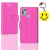Infinix Hot 10 Play flip cover for girl | Infinix X688B flip cover for girl | Free Smiley Keychain | ND_12