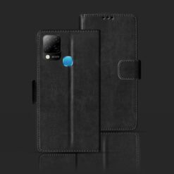 Infinix Hot 10s foloding cover | X689B foloding cover | Black