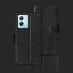 Infinix Hot 30 5G foloding cover | X6832 foloding cover | Black
