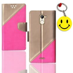 Infinix Hot 4 Pro flip case | Infinix X5511-B flip case | Free Smiley Keychain | ND_09