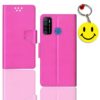 Infinix Hot 9 flip cover for girl | Infinix X655C flip cover for girl | Free Smiley Keychain | ND_12