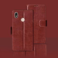 Infinix Hot S3 flip cover | X573 flip cover | Brown