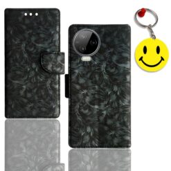 Infinix Note 12 Pro flip cover | X676B flip cover | Free Smiley Keychain | ND_08