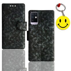 Infinix Note 10 flip cover | X693 flip cover | Free Smiley Keychain | ND_08