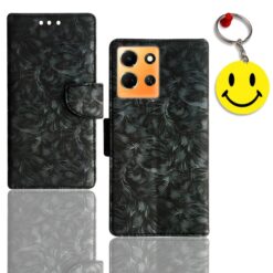 Infinix Note 30 5G flip cover | X6711 flip cover | Free Smiley Keychain | ND_08