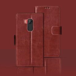 Infinix Note 5 Stylus flip cover | X605 flip cover | Brown