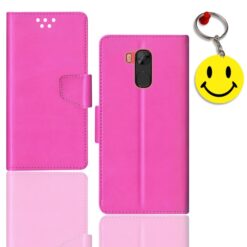Infinix Note 5 Stylus flip cover for girl | Infinix X605 flip cover for girl | Free Smiley Keychain | ND_12