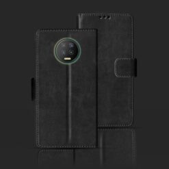 Infinix Note 7 foloding cover | X690B foloding cover | Black