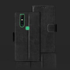 Infinix S5 Pro foloding cover | X660 foloding cover | Black
