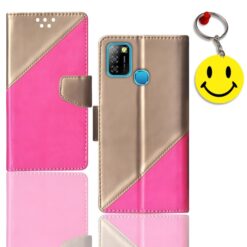 Infinix Smart 5 flip case | Infinix X688C flip case | Free Smiley Keychain | ND_09