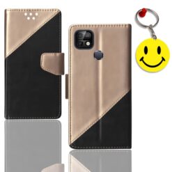 Infinix Smart 5 Pro folding cover | Smart 5 Pro folding cover | Free Smiley Keychain | ND_10