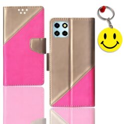 Infinix Smart 6 HD flip case | X6512 flip case | Free Smiley Keychain | ND_09