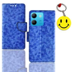 Infinix Smart 7 phone flip cover | X6517 phone flip cover | Free Smiley Keychain | ND_07