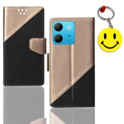 Infinix Smart 7 folding cover | X6517 folding cover | Free Smiley Keychain | ND_10