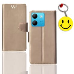 Infinix Smart 7 pouch cover | X6517 pouch cover | Free Smiley Keychain | ND_11