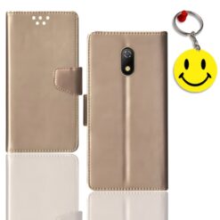 Itel A23 pouch cover | A23 pouch cover | Free Smiley Keychain | ND_11
