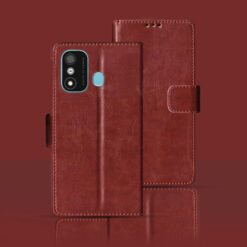 Itel A27 flip cover | A551L flip cover | Brown