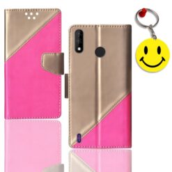 Itel A47 flip case | L5505 flip case | Free Smiley Keychain | ND_09