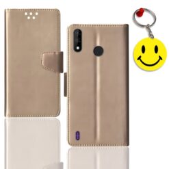 Itel A47 pouch cover | L5505 pouch cover | Free Smiley Keychain | ND_11