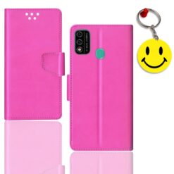 Itel A48 flip cover for girl | L6006 flip cover for girl | Free Smiley Keychain | ND_12