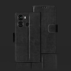 Itel P40 foloding cover | P662L foloding cover | Black