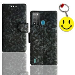 Itel Vision 1 Pro flip cover | L6502 flip cover | Free Smiley Keychain | ND_08