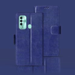 Itel Vision 2 Pouch cover | L6503 Pouch cover | Blue
