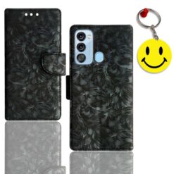 Itel Vision 3 flip cover | S661LP flip cover | Free Smiley Keychain | ND_08