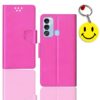 Itel Vision 3 flip cover for girl | S661LP flip cover for girl | Free Smiley Keychain | ND_12
