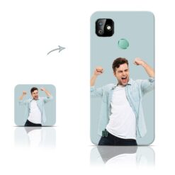Customized Infinix Smart HD 2021 / X612B Personalized Photo Printed Mobile Phone Cover.