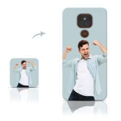Customized Moto E7 Plus / XT2081-1 Personalized Photo Printed Mobile Phone Cover.