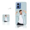 Customized Moto G34 5G / PB1V0005IN Personalized Photo Printed Mobile Phone Cover.