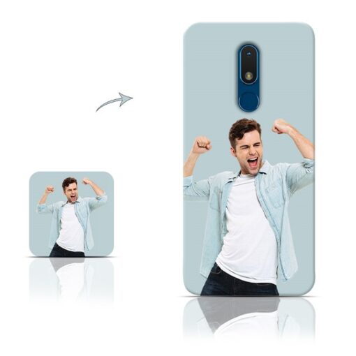 Customized Nokia C3 / SP01Z01Z22249Y Personalized Photo Printed Mobile Phone Cover.