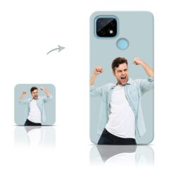 Customized Realme C21 / RMX3201 Personalized Photo Printed Mobile Phone Cover.