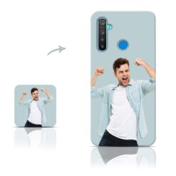 Customized Realme 5i / RMX2030 Personalized Photo Printed Mobile Phone Cover.