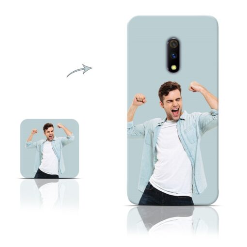 Customized Realme X / RMX1901 Personalized Photo Printed Mobile Phone Cover.