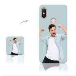Customized Redmi Note 6 Pro / M1806E7TG Personalized Photo Printed Mobile Phone Cover.