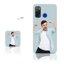 Customized Tecno SPARK 5 / CD7 Personalized Photo Printed Mobile Phone Cover.