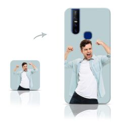 Customized Vivo V15 / 1819 Personalized Photo Printed Mobile Phone Cover.