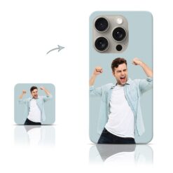 Customized iPhone 15 Pro / MTUX3HN/A Personalized Photo Printed Mobile Phone Cover.