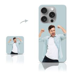 Customized iPhone 15 Pro Max / MU783HN/A Personalized Photo Printed Mobile Phone Cover.