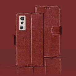 LAVA BLAZE PRO flip cover | LZX404 flip cover | Brown