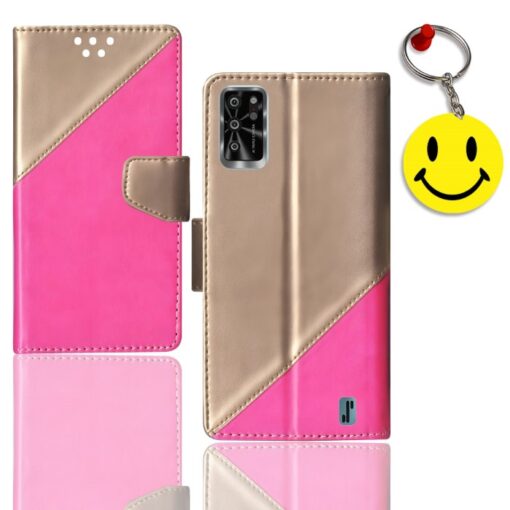 LAVA YUVA PRO flip case | YUVA PRO flip case | Free Smiley Keychain | ND_09