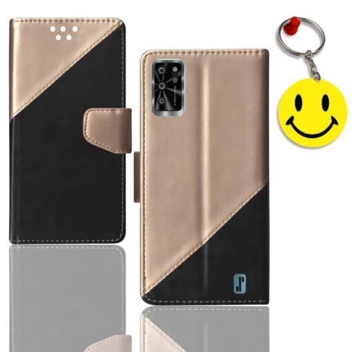 LAVA YUVA PRO folding cover | YUVA PRO folding cover | Free Smiley Keychain | ND_10