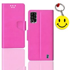LAVA YUVA PRO flip cover for girl | YUVA PRO flip cover for girl | Free Smiley Keychain | ND_12