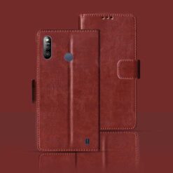 LAVA Z3 flip cover | LE000Z93P flip cover | Brown