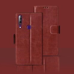 LG W30 Pro flip cover | LMX600IM flip cover | Brown