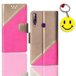 LG W30 Pro flip case | LMX600IM flip case | Free Smiley Keychain | ND_09